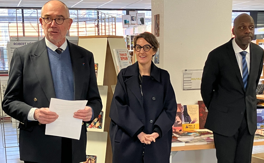 Inauguration de l'exposition de l'ALACTE sur Orabour-sur-Glane à la ...